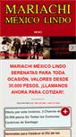 Mobile Screenshot of mariachimexicolindo.cl